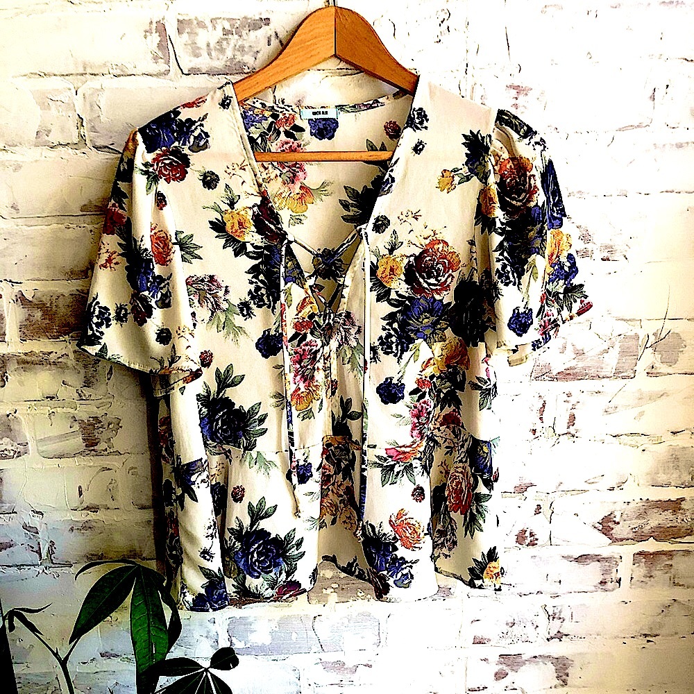Kimchi Blue Floral Top